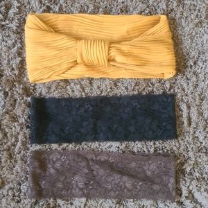 🔴 2/$10 *3* NWOT Headband Bundle